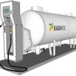 Compact LPG filling station