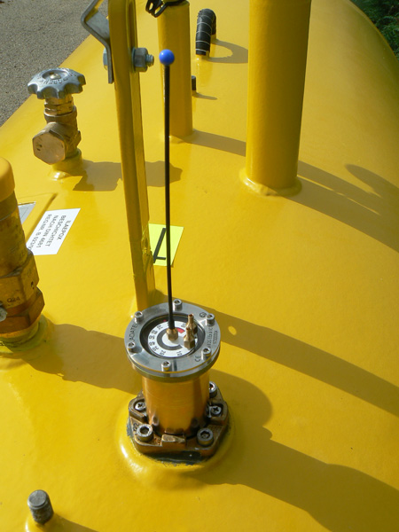 LPG storage tanks