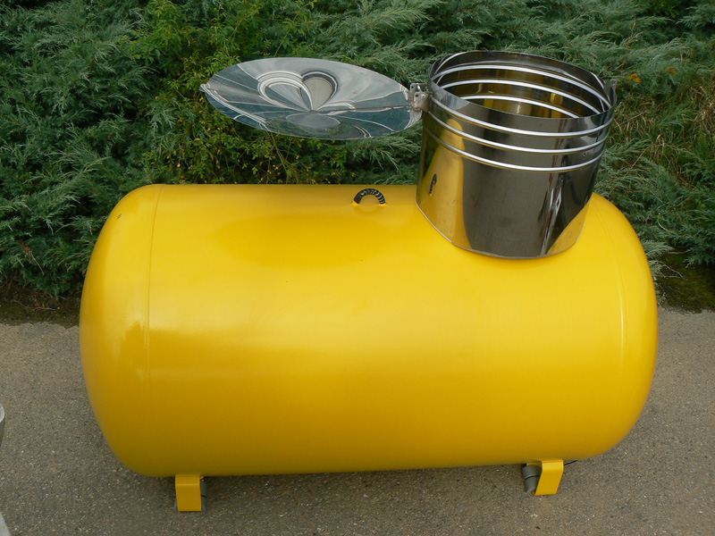LPG storage tanks