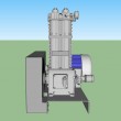 Compressor unit for refrigeration