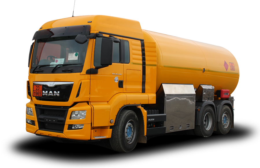LPG road tankers and semi-trailers