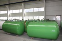 Underground LPG storage tanks
